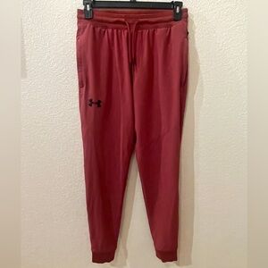 Under Armour Men's Maroon Jogger Sweatpants Size:M